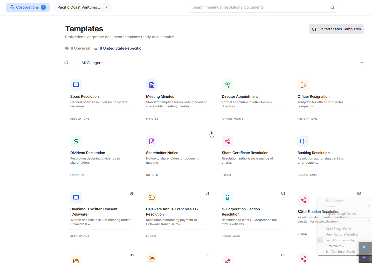 Document Templates